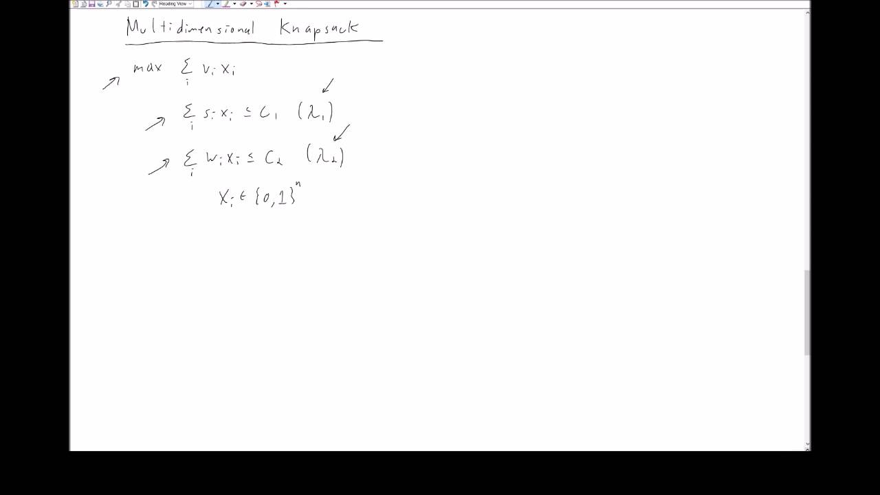 2-6 Lagrangian Relaxation