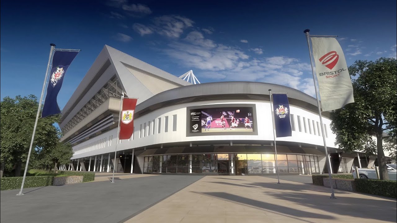 The New Ashton Gate Stadium - 3D Fly-Through