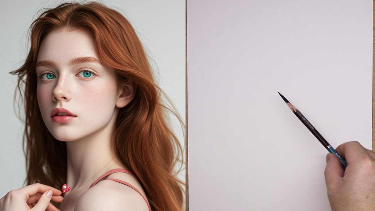как нарисовать лицо для начинающих | Учебник по рисованию портретов