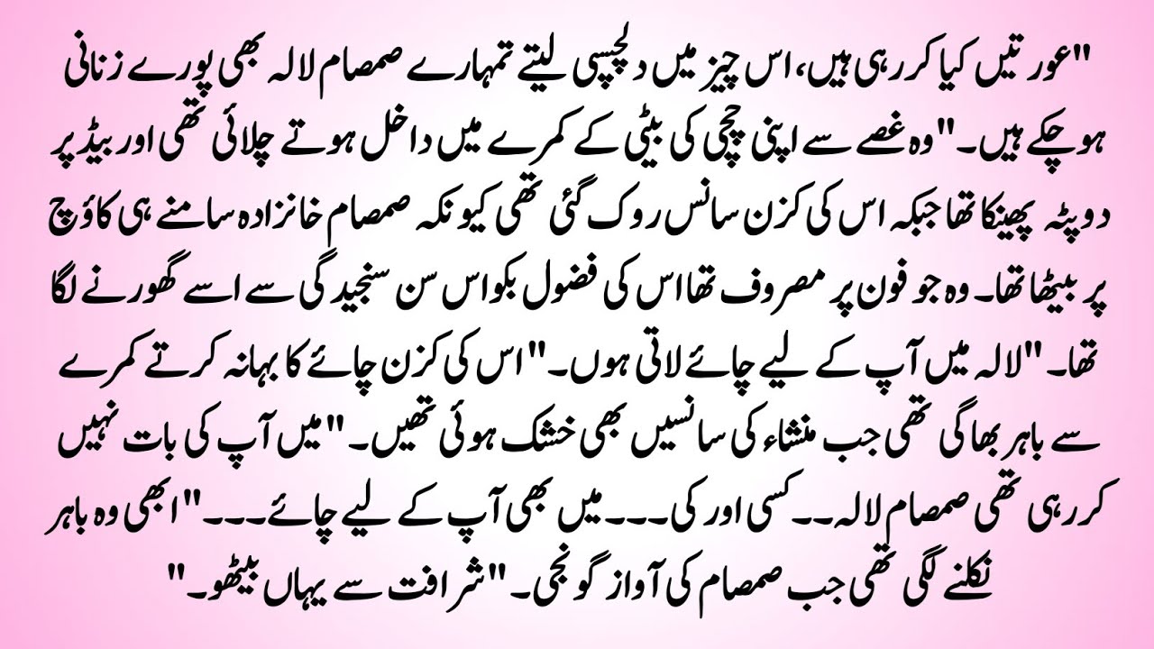 Urdu Novel 