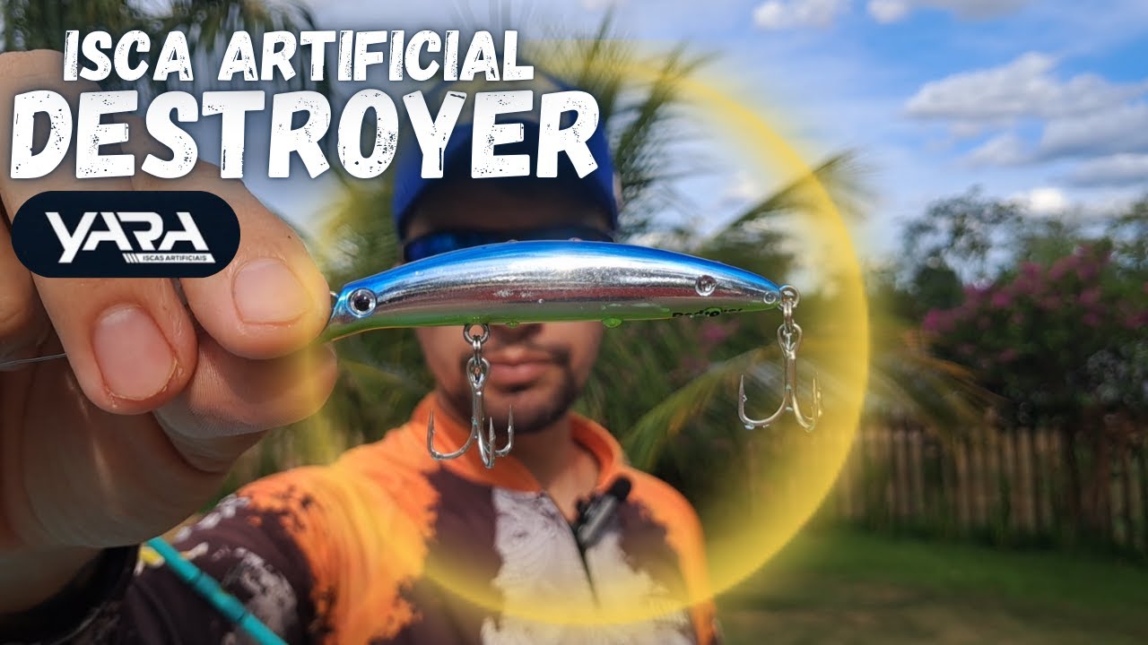 Isca Artificial DESTROYER | Review | Iscas YARA!