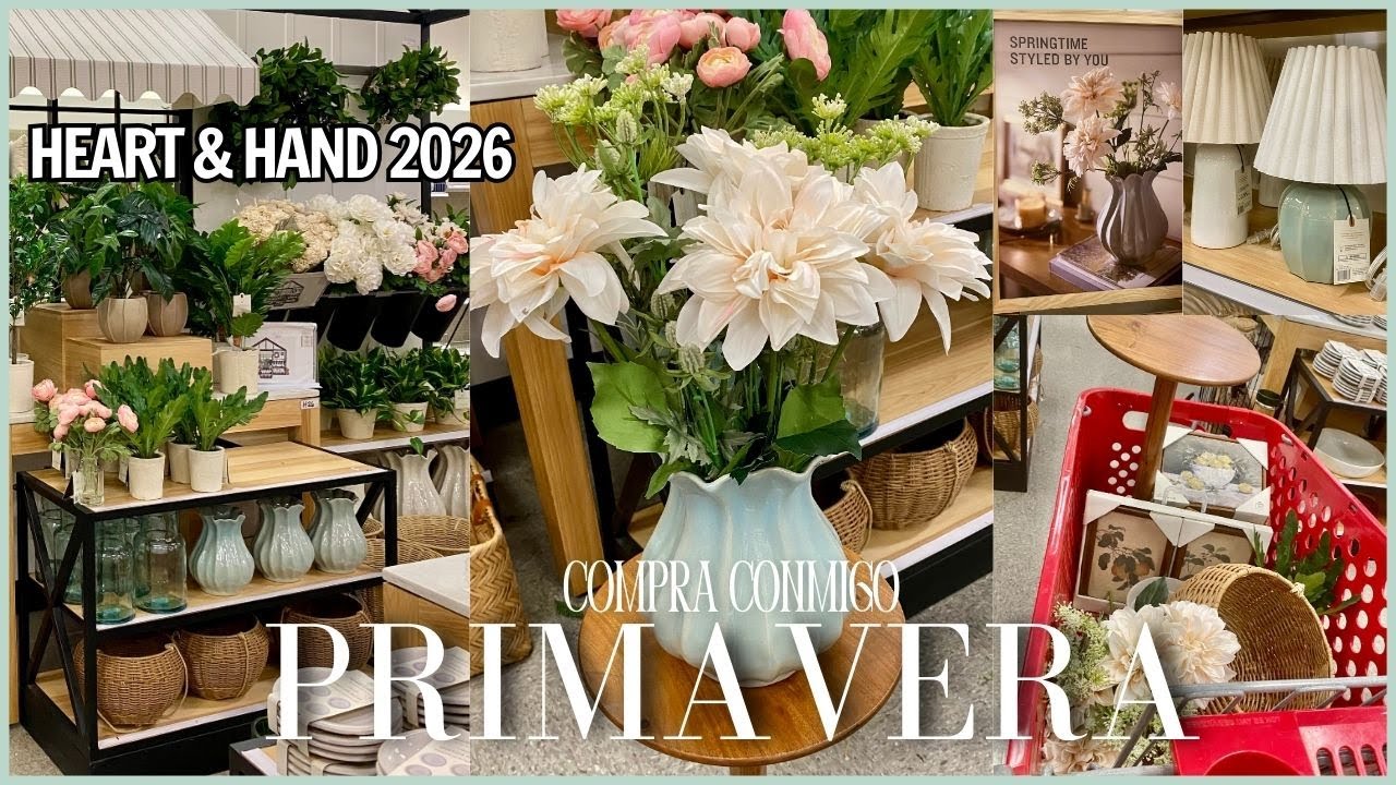PRIMAVERA 2026 en Target | Colección Hearth & Hand | COMPRA CONMIGO Decoración de Primavera 🌸🛒🏡