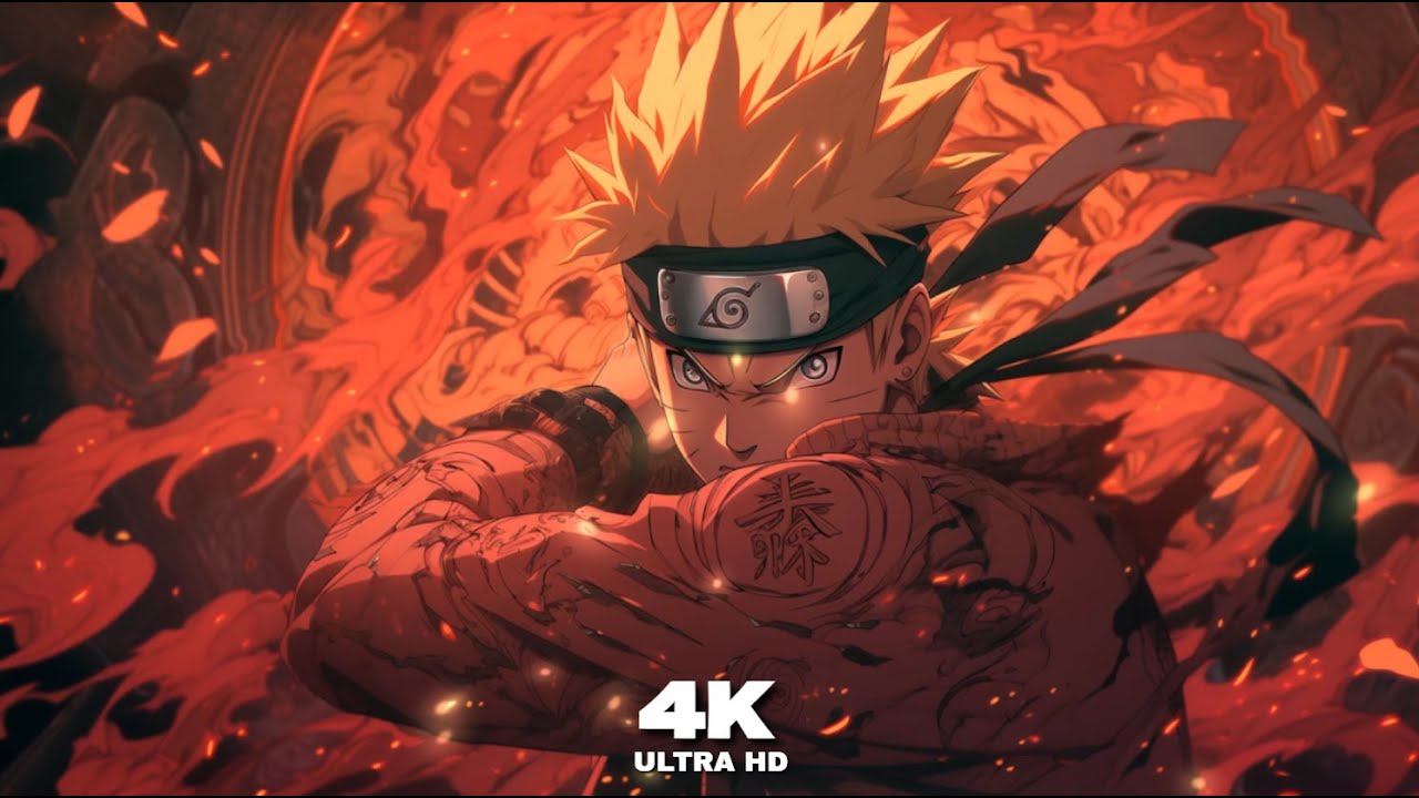 1 Hour Loop - [4K HD] - Uzumaki Naruto - Live Wallpaper & Screensaver