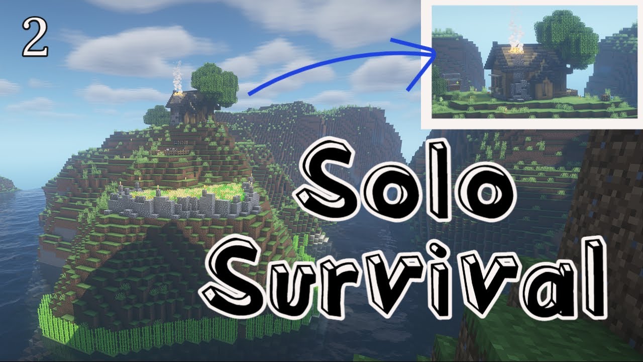 Starter House & Crop Farm | Solo Survival Ep. 2 | Minecraft 1.19 Let's Play