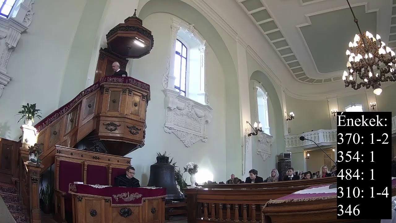Láncos Templom vasárnap délelőtti istentisztelet, 2026. januar 18-án