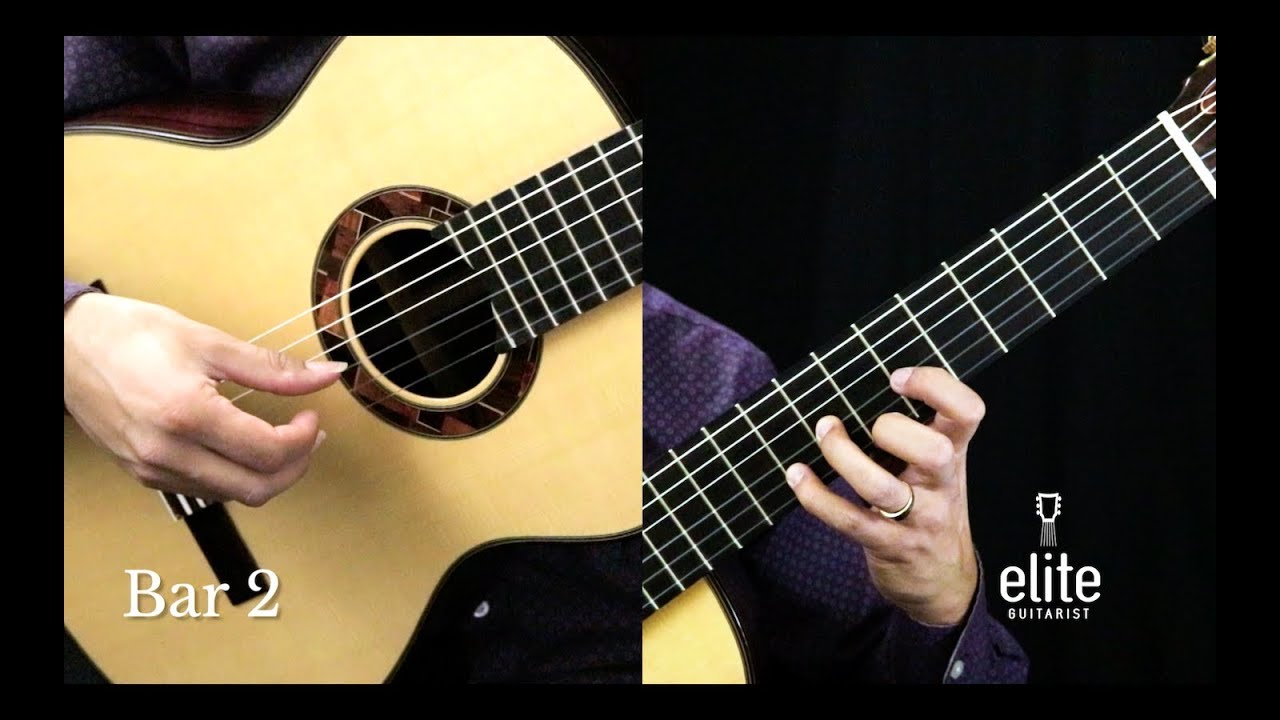 GRANADA - Tutorial Part 1/5 -  EliteGuitarist.com Online Classical Guitar Lessons