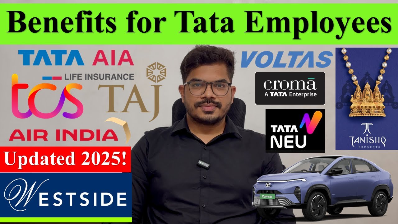 All Benefits for Tata Group Employees! 2025 Updated Tata Motors Zudio Croma Taj Hotel Air India #tcs