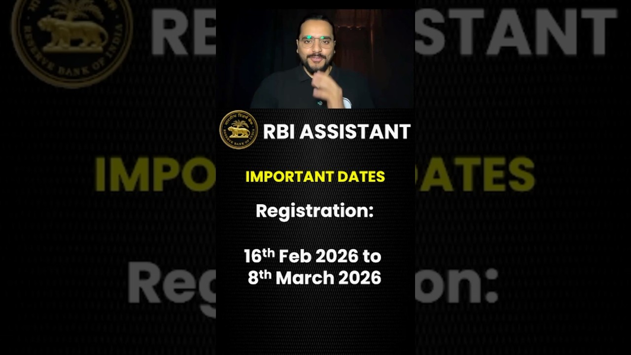 RBI Assistant 2026 Notification Out 🔥 #rbiassistant2026 #rbiassistant #pw #bankingwallah
