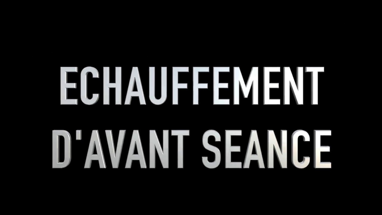 Echauffement gardien d'avant séance