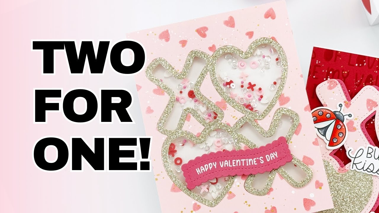 One Die - TWO Card Designs : Pretty Pink Posh January 2026 VIDEO HOP
