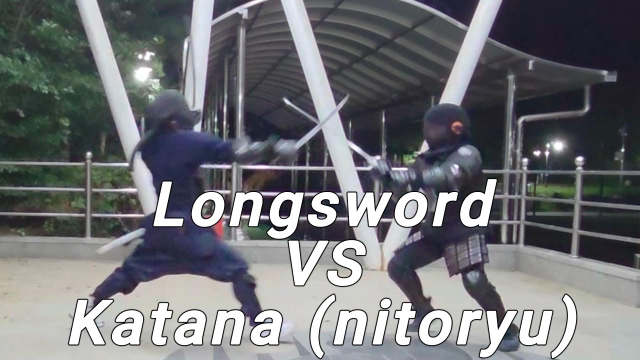 Longsword vs Katana Nitoryu