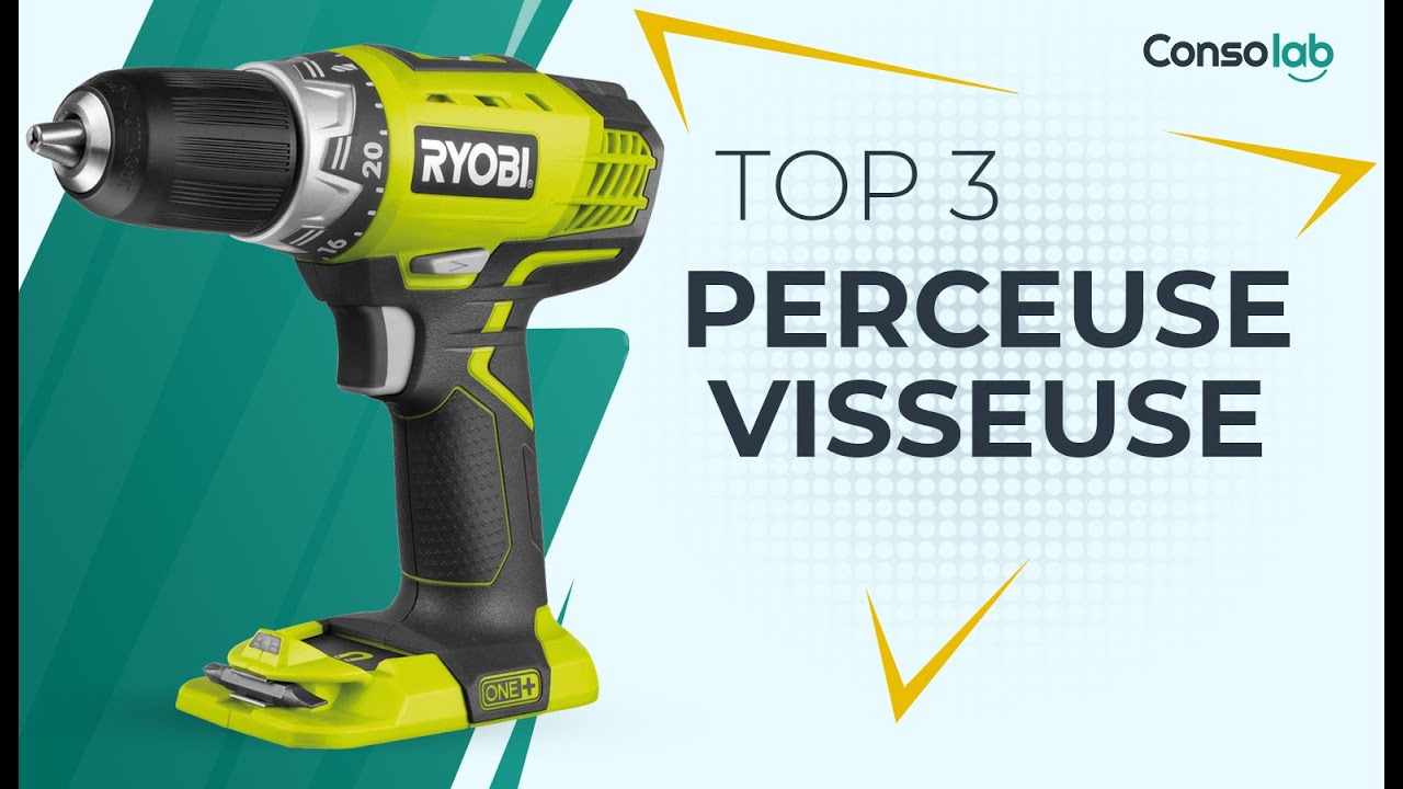 🏆 TOP 3 - MEILLEURE PERCEUSE VISSEUSE (COMPARATIF)