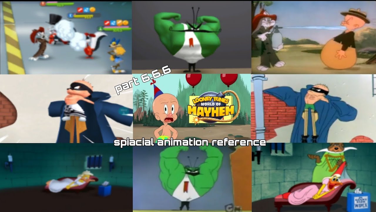 (part 6) looney tunes world of mayhem spiacial animation reference