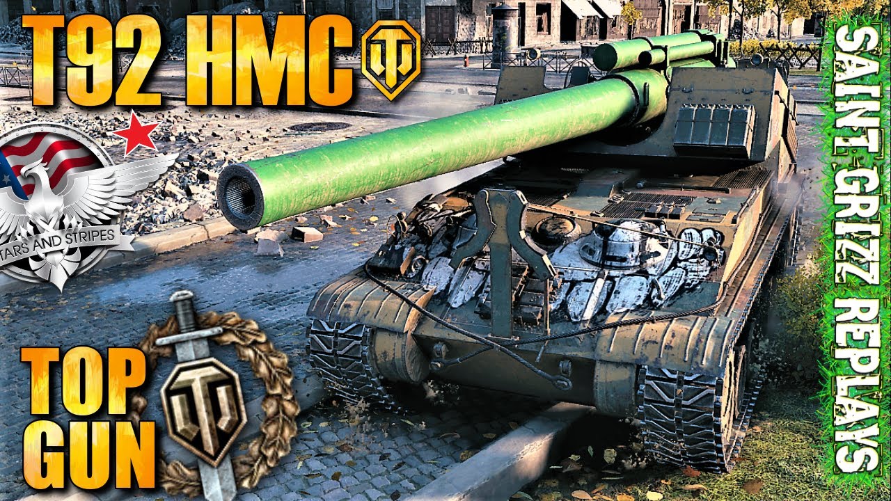 WoT T92 HMC Gameplay &diams; 6.4k Dmg 6 Frags &diams; SPG Arty Review