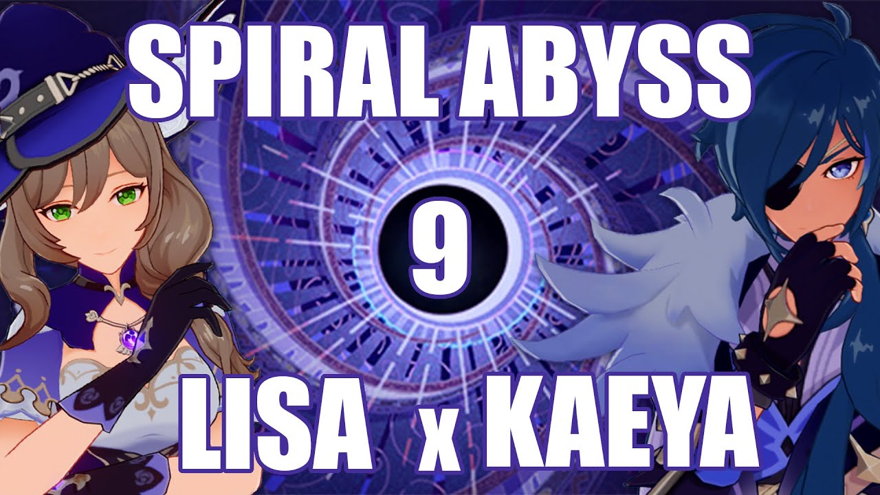 Spiral Abyss Floor 9 w/ Lisa & Kaeya Main DPS | Genshin Impact