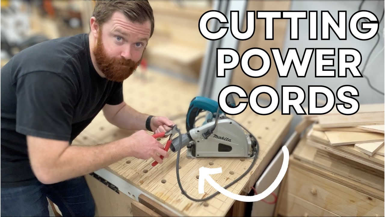 Building a boom arm | Shortening my power cords!