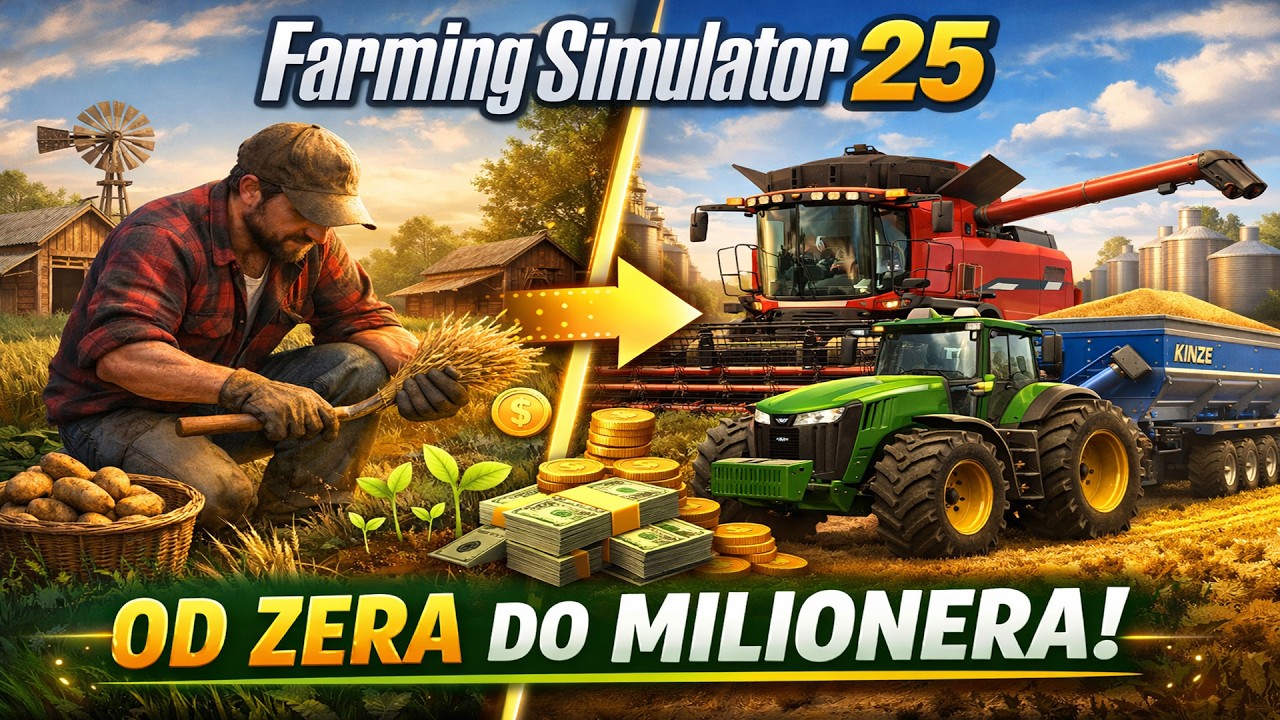 🤯 Czy da się zostać MILIONEREM w FS25? 👨🏼‍🌾🚜 Rolnicy z Miasta 😀