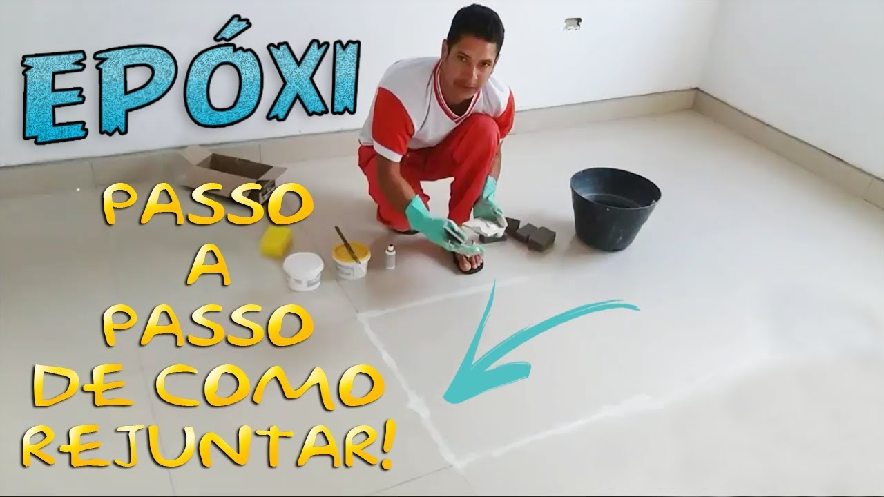 PASSO A PASSO  Como aplicar REJUNTE EPÓXI com VÁRIAS DICAS!