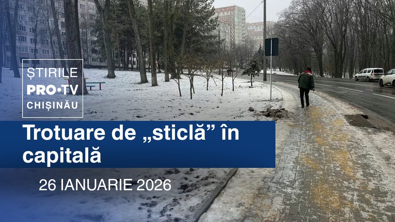 Stirile PROTV 26 IANUARIE (ORA 17:00)