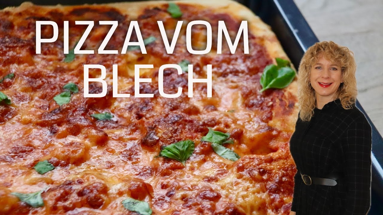 Pizza vom Blech - ein Lieblingsrezept (mit Weintipp)