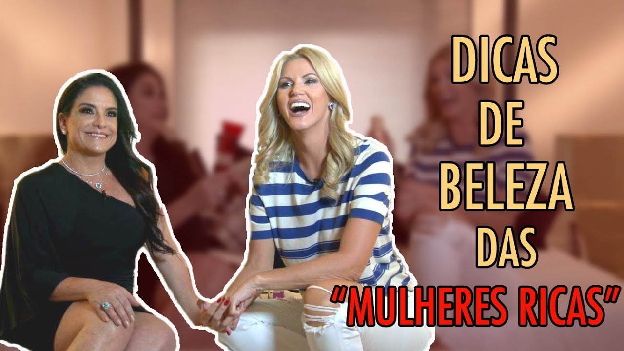 VAL MARCHIORI E LYDIA SAYEG D&Atilde;O DICAS DE BELEZA PARA FAZER EM CASA