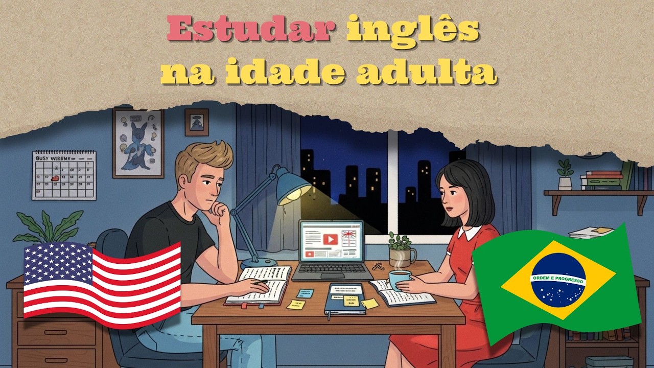 Como Estudar Inglês na Idade Adulta - Inglês Fácil com Tradução — Shadowing Inglês A2
