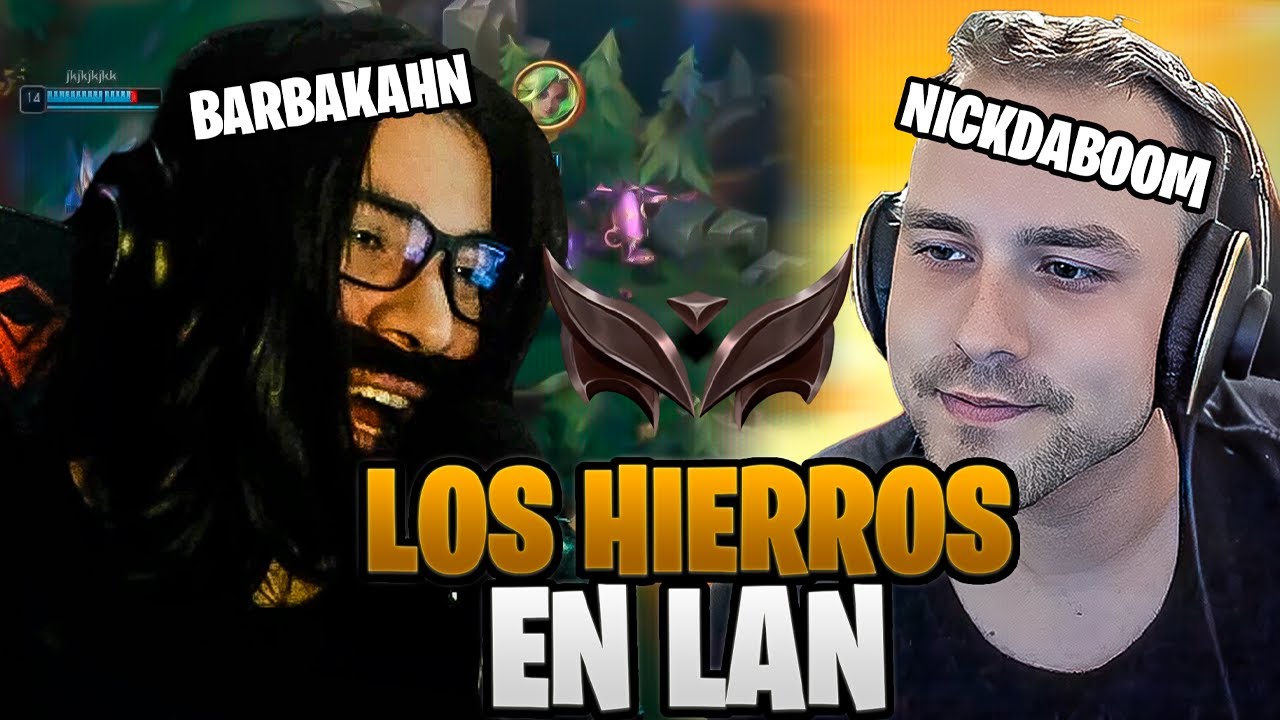 🤬 ¡NOS ENFRENTAMOS AL INFIERNO DE LOS HIERROS EN LAN! DuoQ @BarbaKahn
