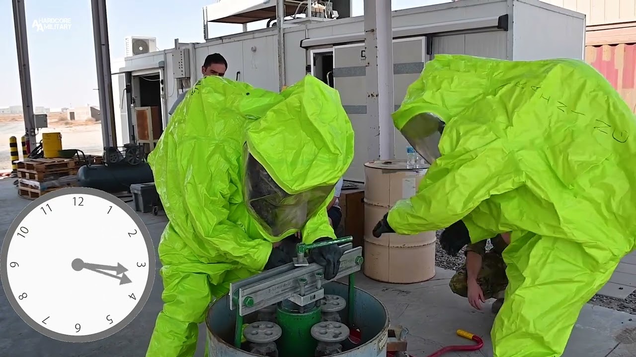 386th Fire Dawgs HazMat Training | Ali Al Salem Air Base Kuwait