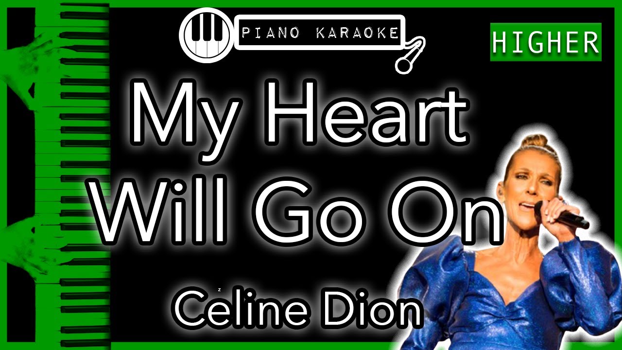 My Heart Will Go On (HIGHER +3) - Céline Dion - Piano Karaoke Instrumental
