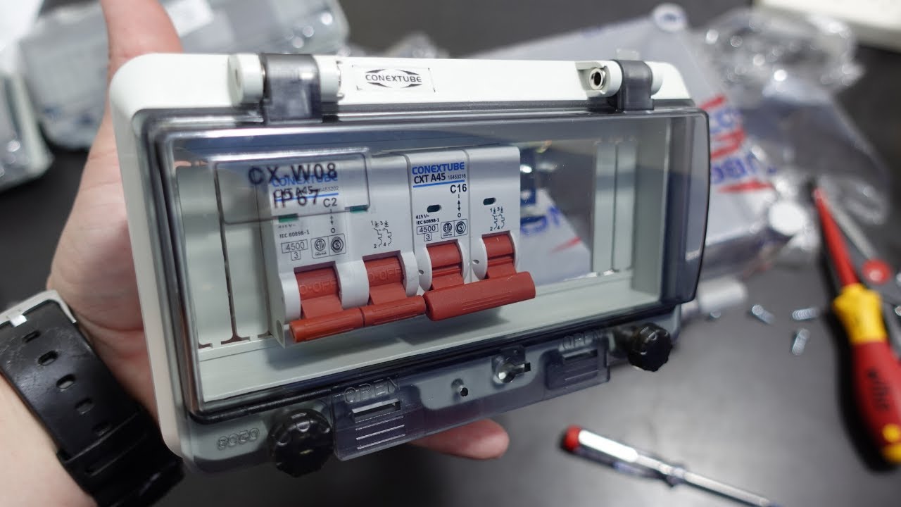 MUY INTERESANTE esto para poner en TABLEROS ELECTRICOS. Paneles para Térmicas IP67. Electricidad.