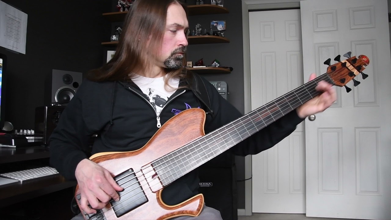 Bill Bodily - Contrarian &ldquo;The Philosopher&rdquo; (DEATH Cover) Bass Playthrough