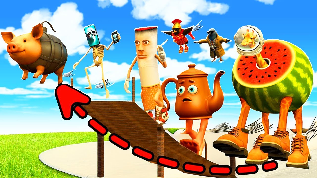 ¿Qué *NUEVO* ITALIAN BRAINROT Meme Tiene el MEJOR Salto? 😱