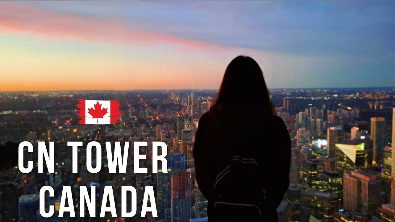 My First Vlog In The Top Of CN Tower | First Time Top Of CN Tower | (Toronto, Canada) 🇨🇦 Diana Vlog