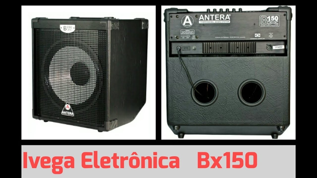 Caixa Antera BX150,  por dentro.