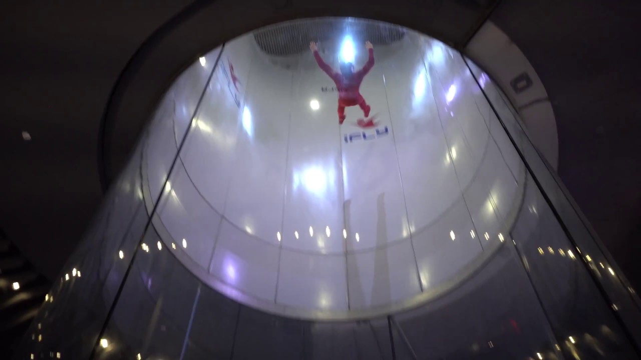 Proffesionals Showing Off - Indoor Skydiving