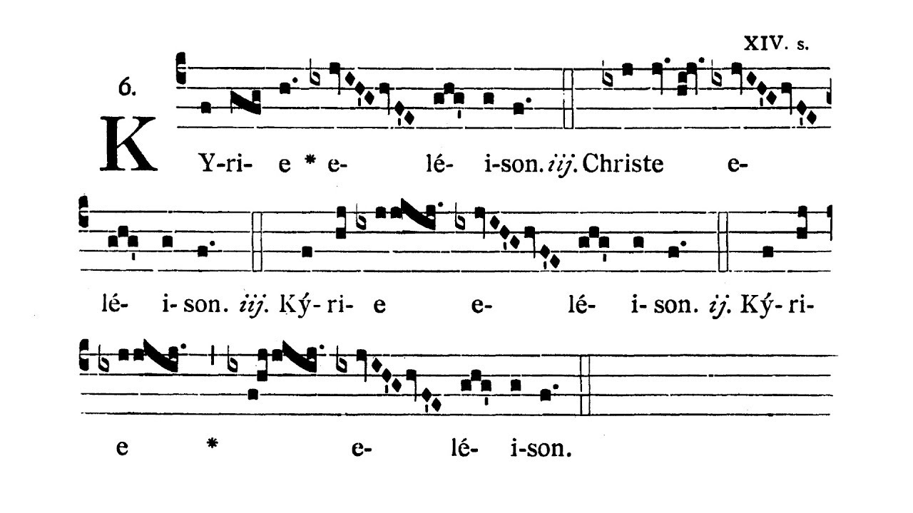 Missa XVII - In Dominicis Adventus et Quadragesimae - Kyrie C