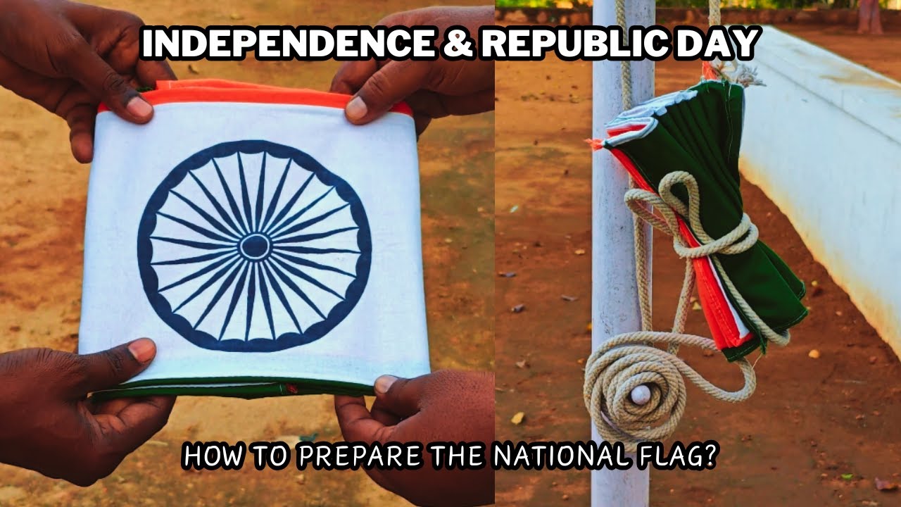 The BEST Way to Hoist the Indian National Flag with Precision and Respect