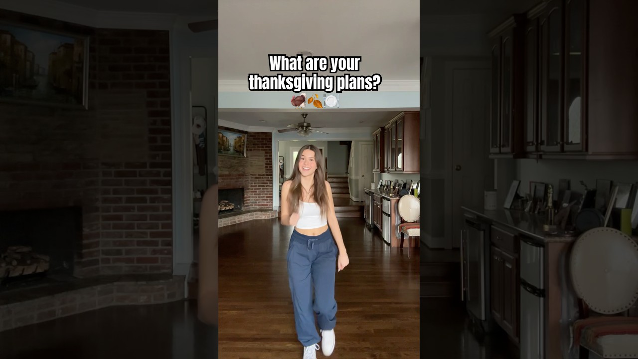 What are your thanksgiving plans? 🍂🍽️🦃 