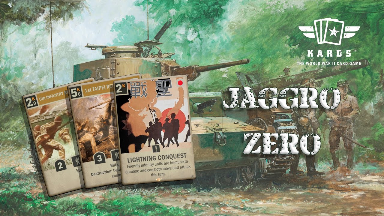 KARDS The WWII Card Game. Японская колода Jaggro Zero.