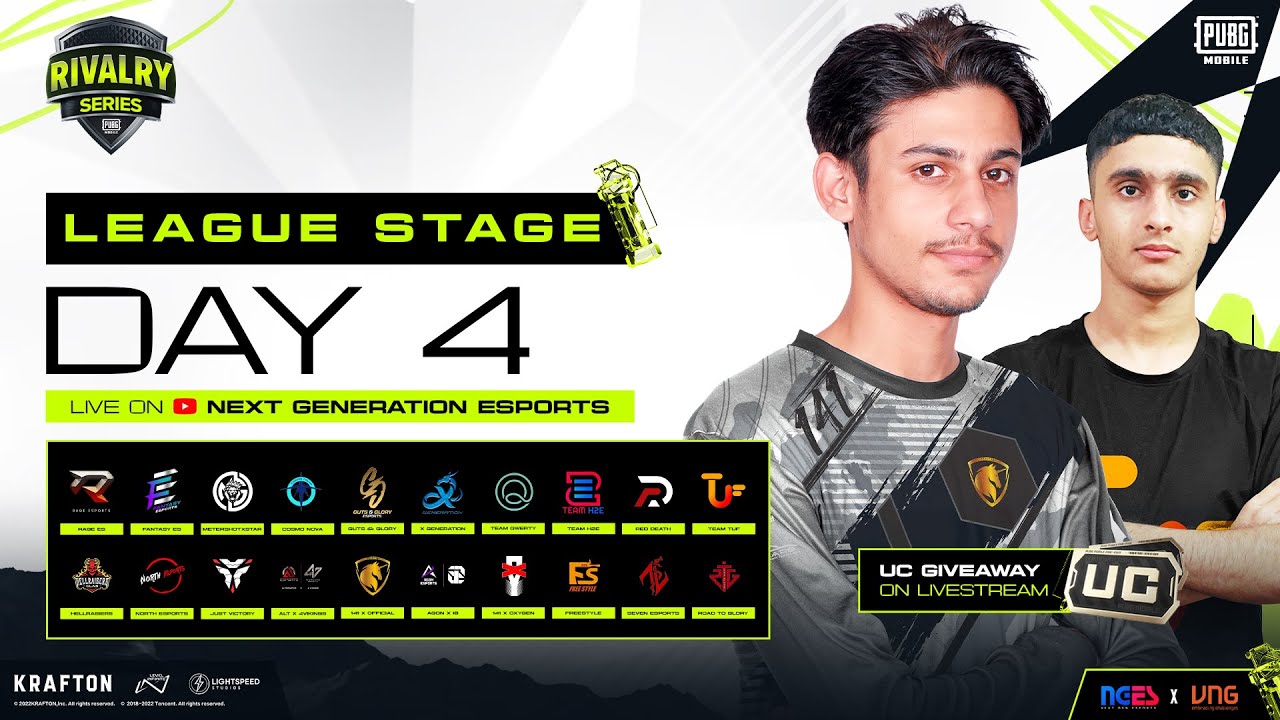 2023 PMRS League Stage | Day 4 | PUBG MOBILE Rivalry Series