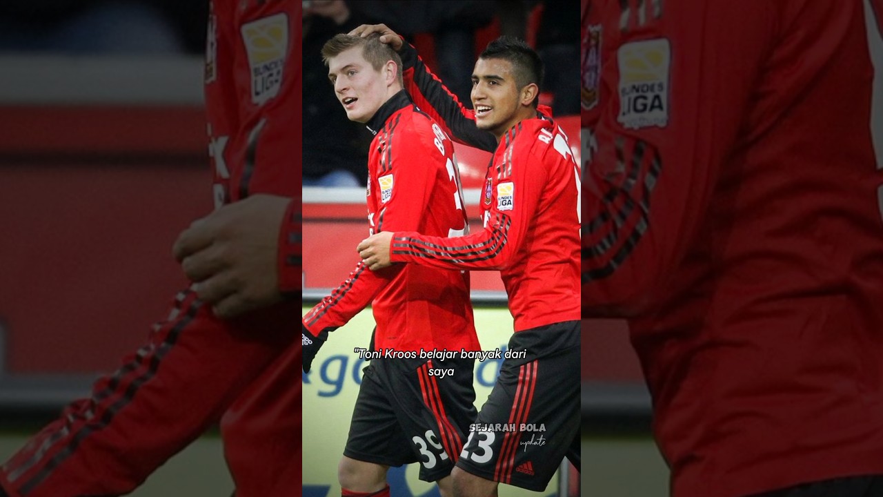 Beginilah respon Kroos saat dibilang cari ilmu dari Vidal 😂