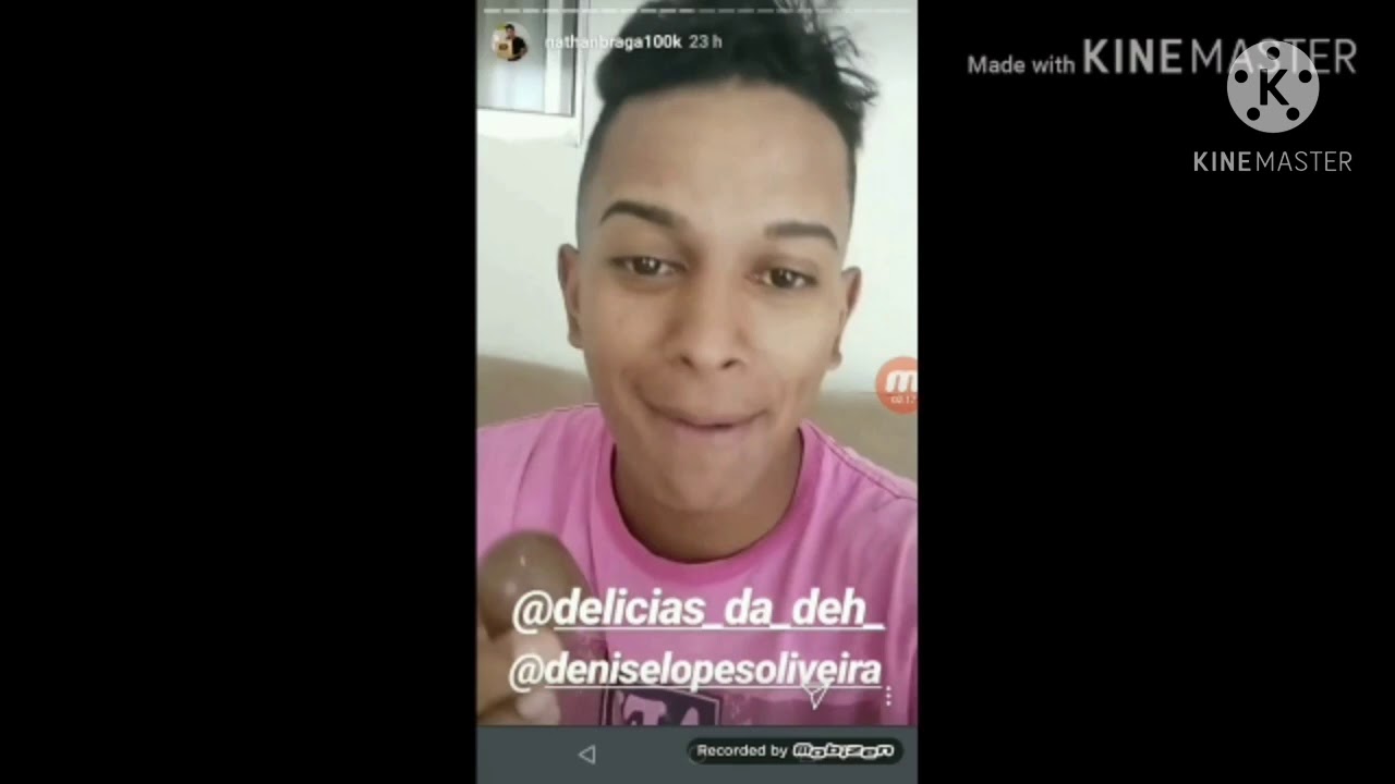 Antes e depois do Nathan Braga