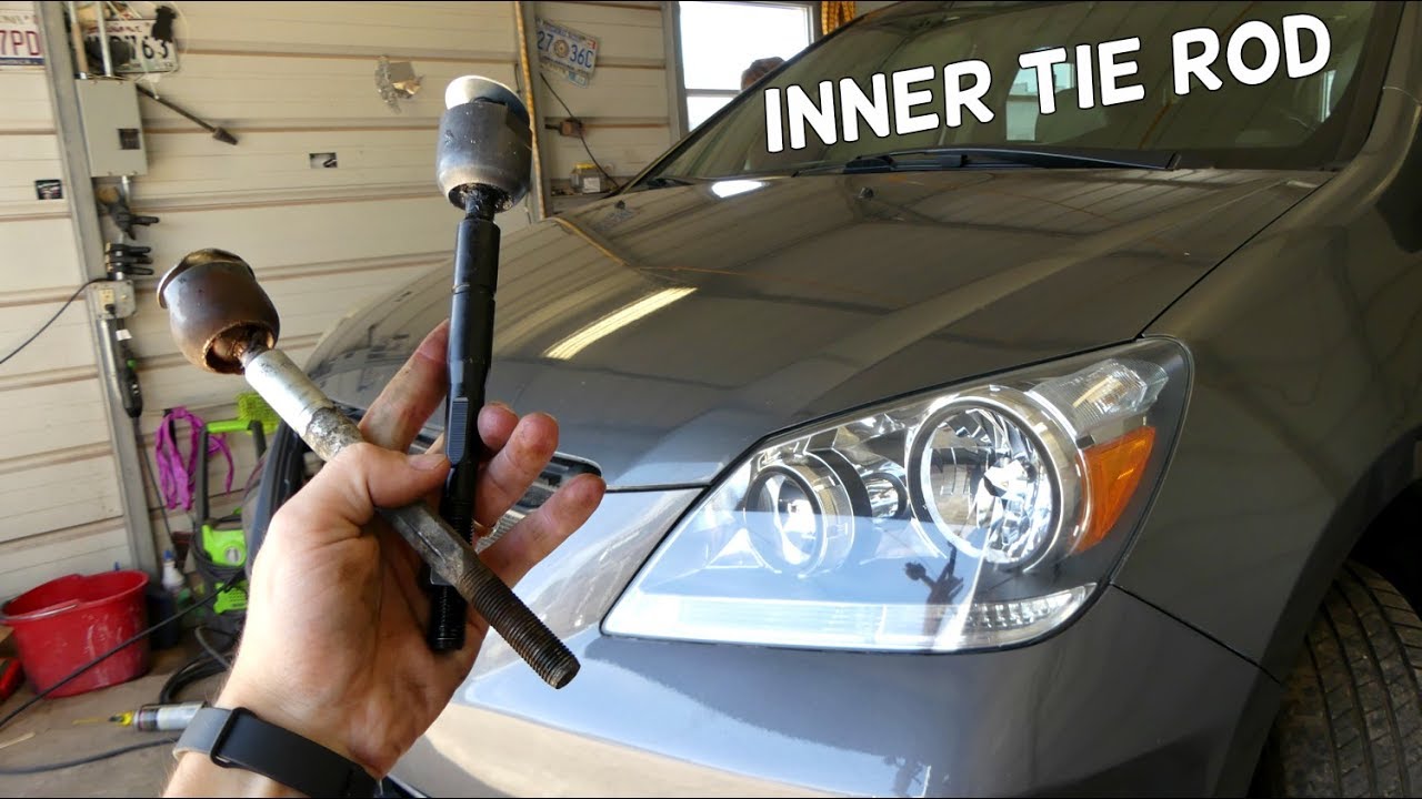 HONDA ODYSSEY INNER TIE ROD REMOVAL REPLACEMENT