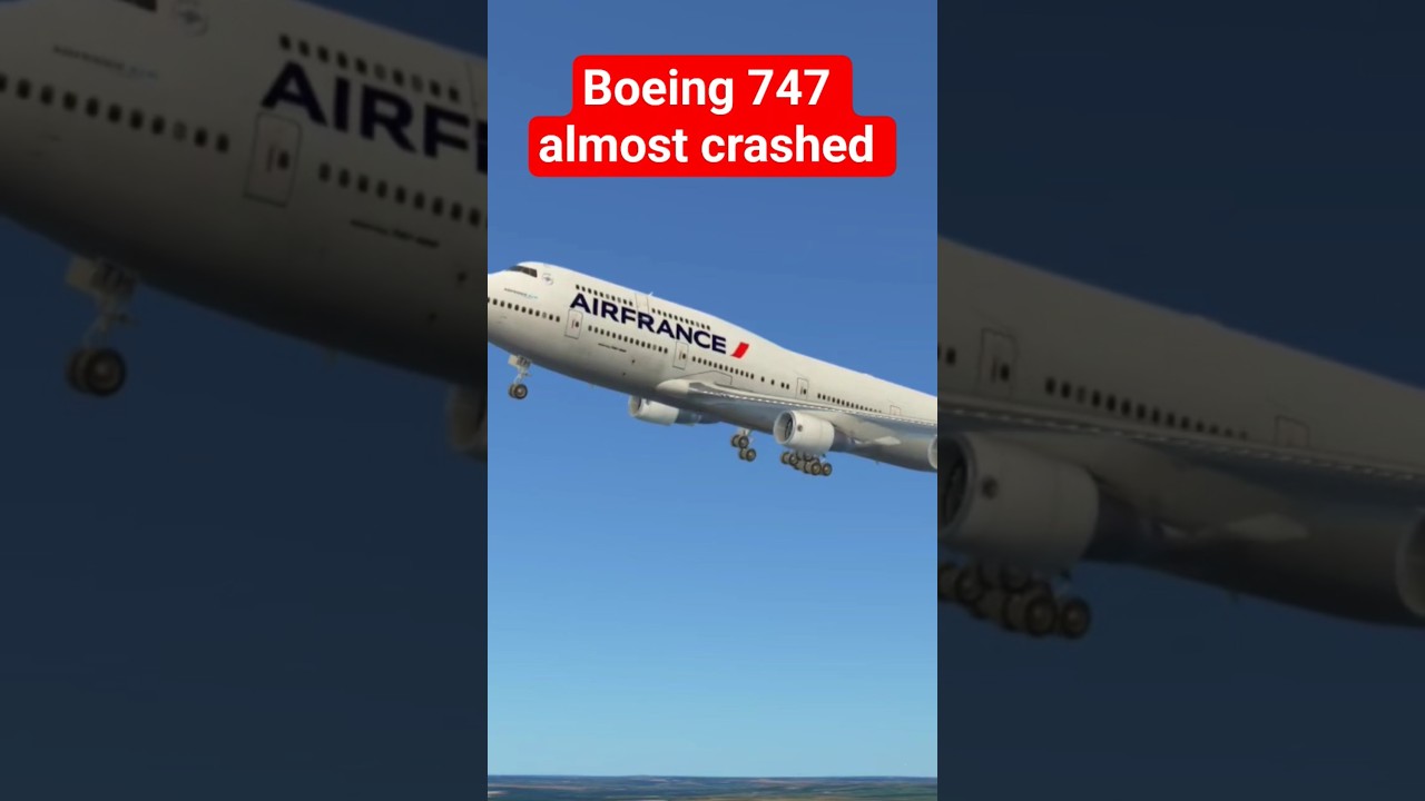 Boeing 747 takeoff | Almost crashed | Infinite Flight ✈️ 