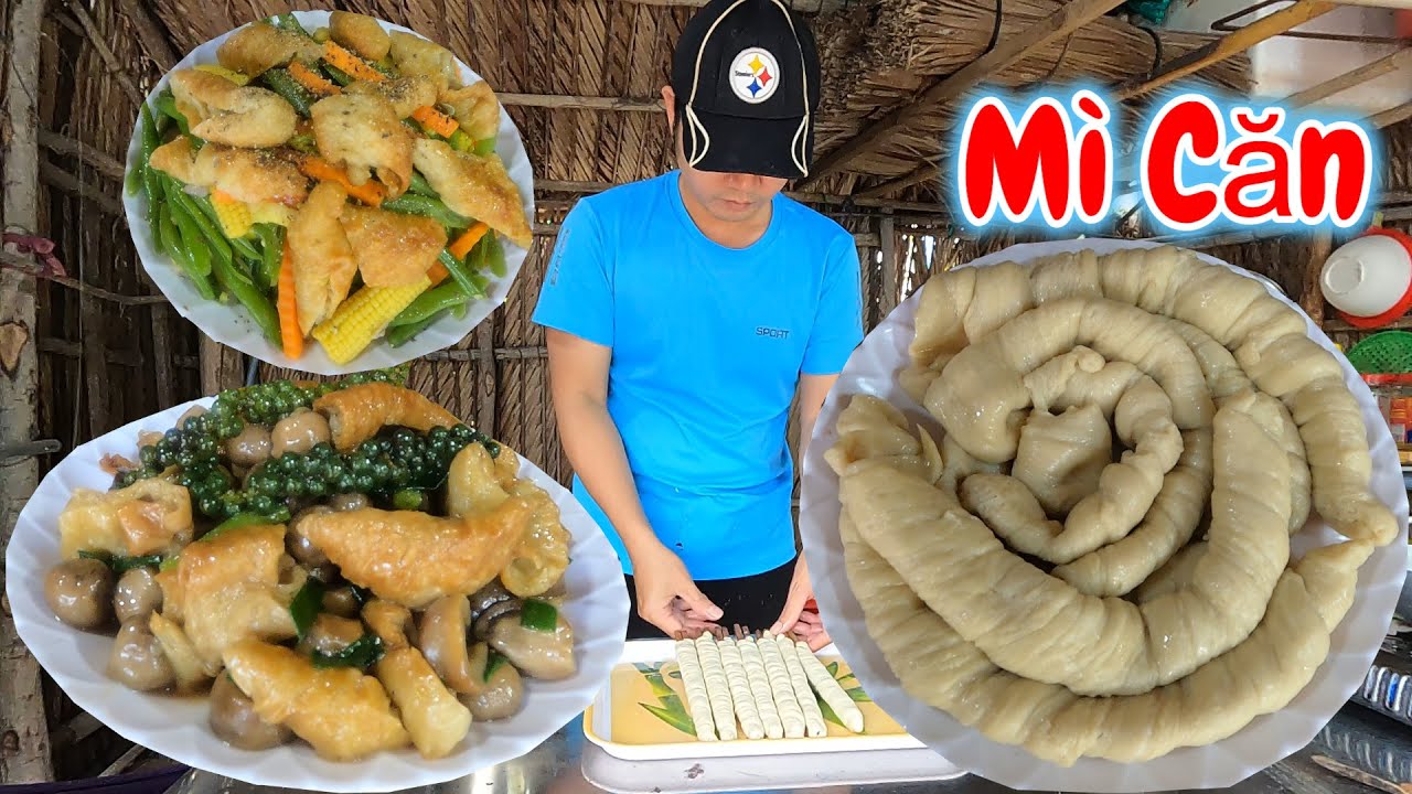Cách Làm MÌ CĂN Để Nấu Những Món Ăn CHAY Thật Ngon | Thuận Miền Tây#179