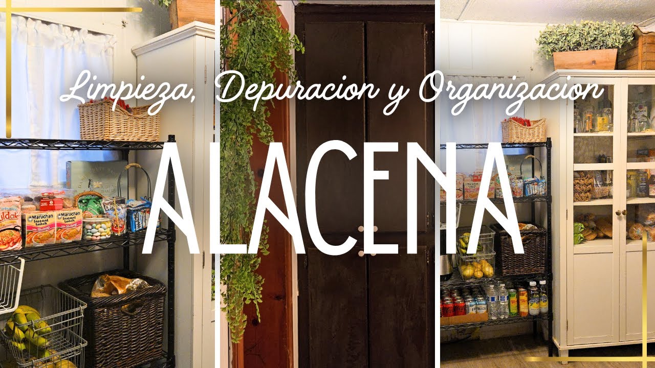 Limpieza profunda y organización de mi despensa  Antes y después✨