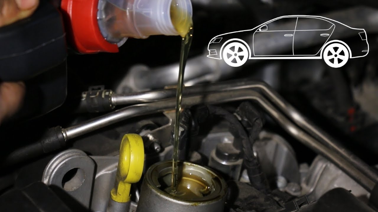 Wymiana oleju i filtra oleju, Škoda Octavia 3 1.4 TSI 150 KM CZDA.