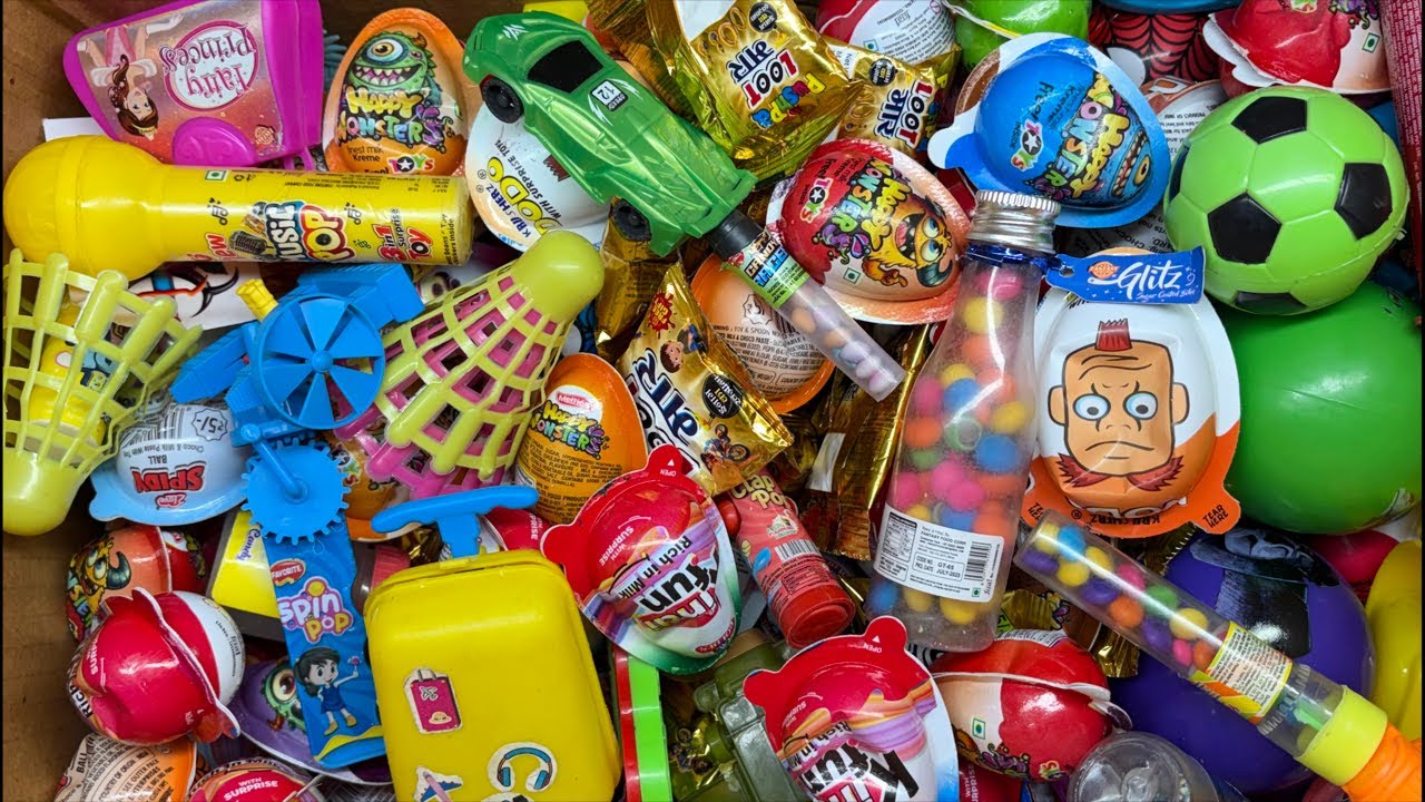 Surprise Gems And Kinder Joy Eating ASMR Live 🔴……
