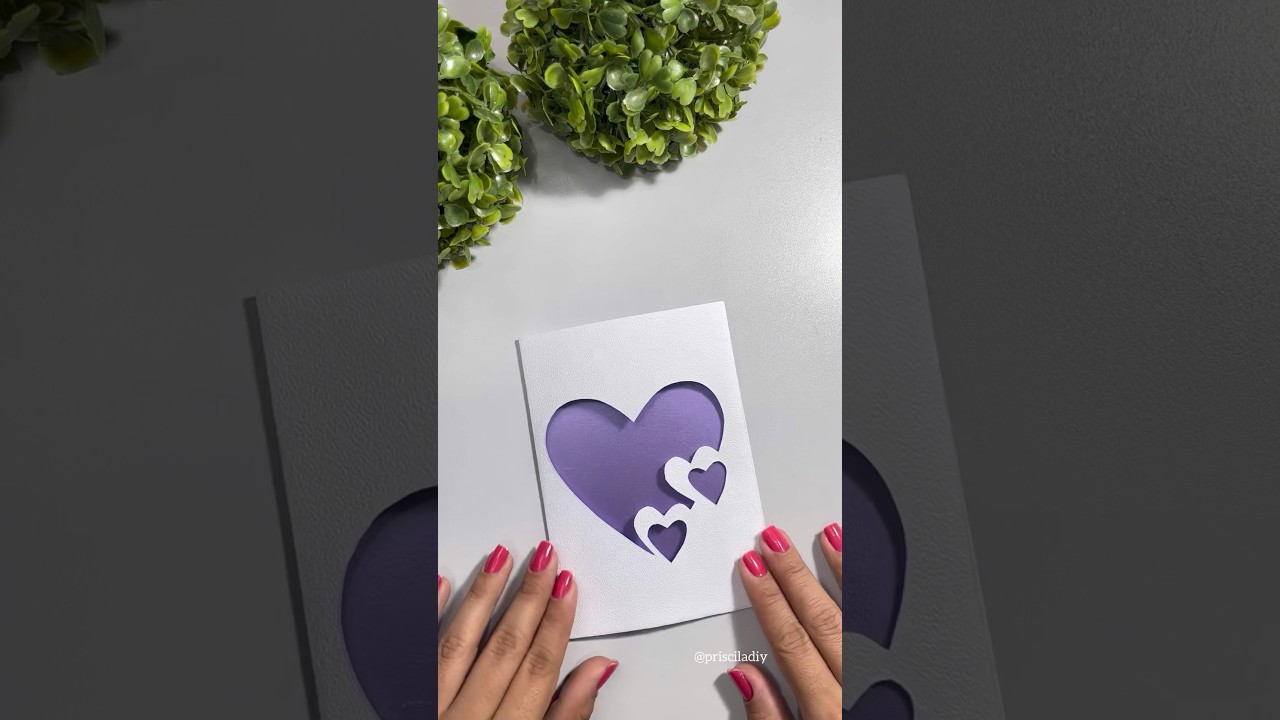 Cartão criativo 😍 