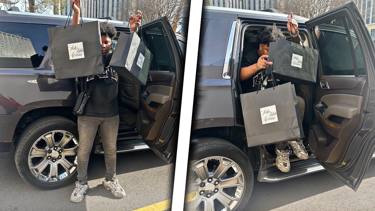 CAM GOES DESIGNER SHOPPING…